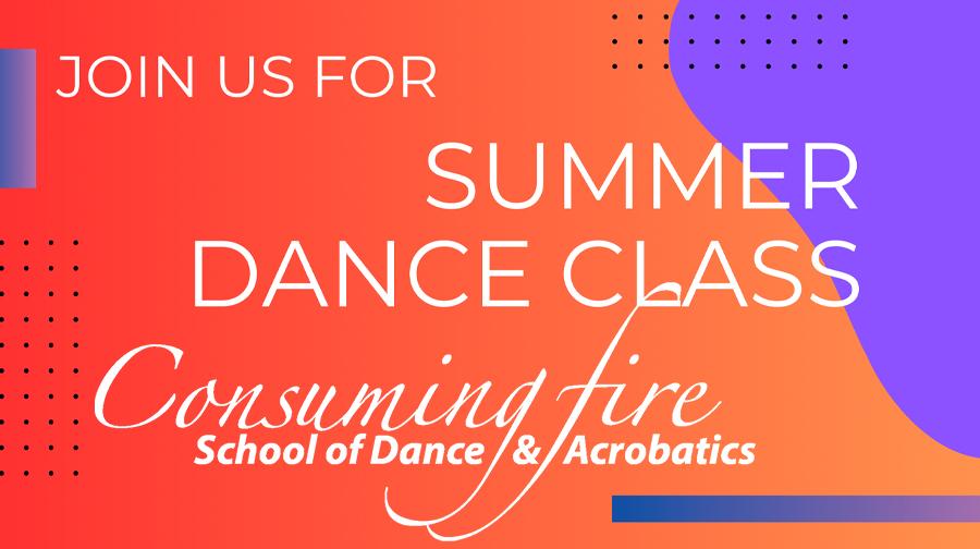 summer dance graphic